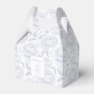 Wappen Chinoiserie Peonies Geschenkschachtel