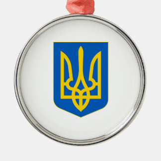 Wappen-Coat in der Ukraine Ornament Aus Metall