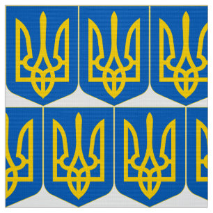 Wappen-Coat in der Ukraine Stoff