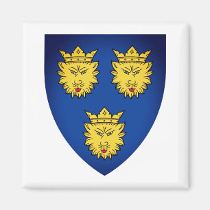 Wappen Dalmatiens, Kroatien Magnet