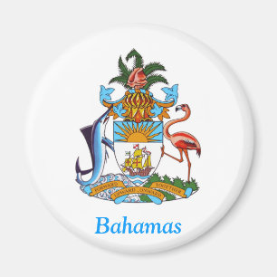 Wappen der Bahamas Magnet