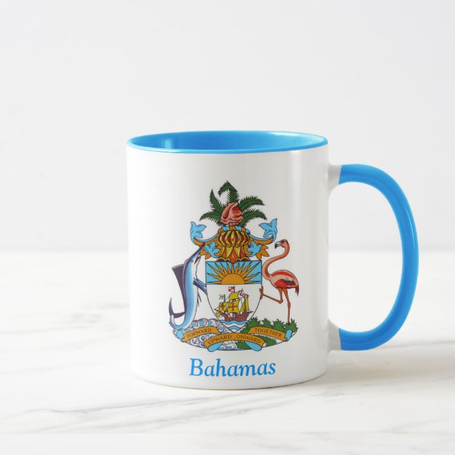 Wappen der Bahamas Tasse (Rechts)