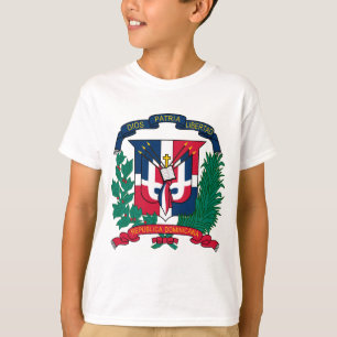 Wappen der Dominikanischen Republik T-Shirt