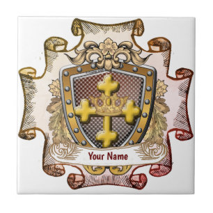 Wappen der Familie Valor Nachname Kachel