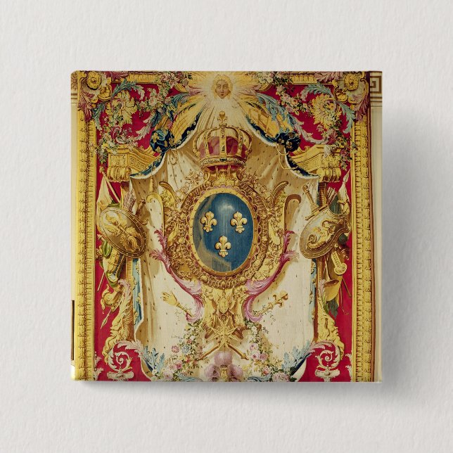 Wappen der französischen Königsfamilie Button (Vorderseite)