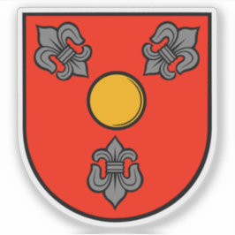 Wappen der Gemeinde Glostrup Aufkleber