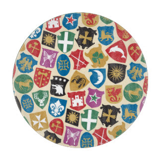 Wappen: Der heraldische Hintergrund. Schneidebrett