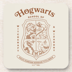 Wappen der HOGWARTS™ Schule für Hexerei und Zauber Getränkeuntersetzer