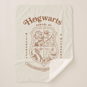 Wappen der HOGWARTS™ Schule für Hexerei und Zauber Sherpadecke