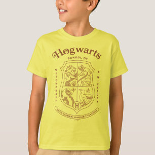 Wappen der HOGWARTS™ Schule für Hexerei und Zauber T-Shirt