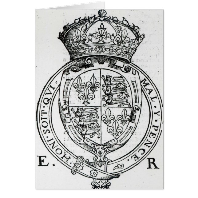 Wappen der Königin Elizabeth I (Vorne)