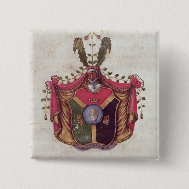 Wappen der Linnaeus Familie Button (Vorderseite)