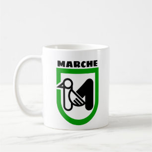 Wappen der Marken (Italien) Kaffeetasse