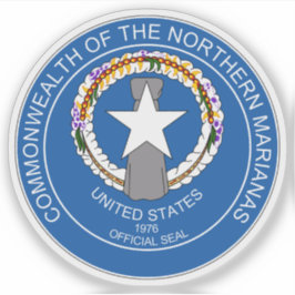 Wappen der Nördlichen Mariana-Inseln Aufkleber