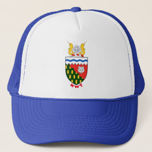 Wappen der nordwestlichen Gebiete - KANADA Truckerkappe