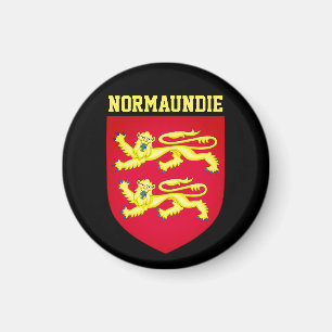 Wappen der Normandie - FRANKREICH Magnet