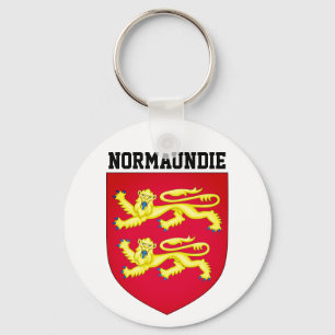 Wappen der Normandie - FRANKREICH Schlüsselanhänger