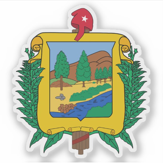 Wappen der Provinz Pinar Del Rio, Kuba Aufkleber (Vorderseite)