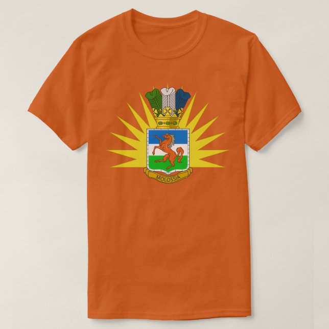Wappen der Republik Molossia T-Shirt (Design vorne)