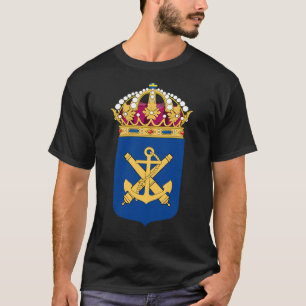 Wappen der schwedischen Marine T-Shirt