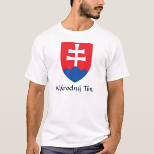 Wappen der Slowakei Národný Tím T - Shirt