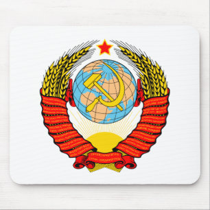 Wappen der sowjetischen sozialistischen Republik Mousepad