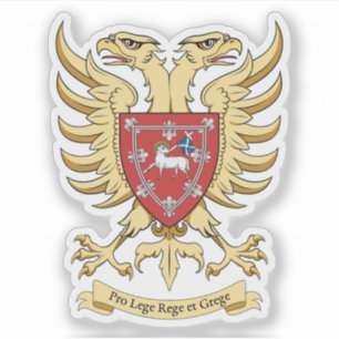 Wappen der Stadt Perth, Schottland Aufkleber