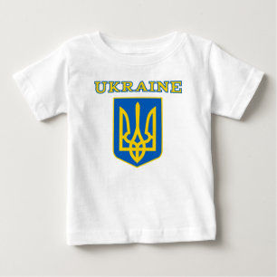 Wappen der Ukraine Baby T-shirt