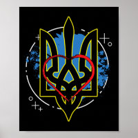 Wappen der Ukraine Kosaken Ukrainisch 