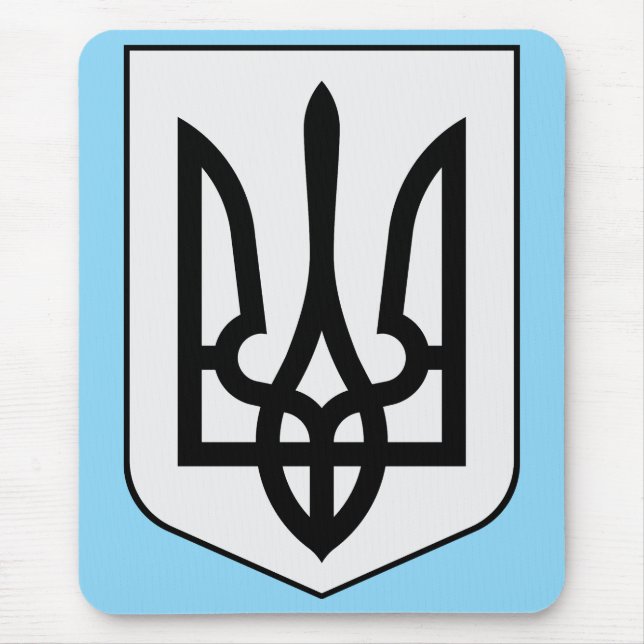 Wappen der Ukraine Mousepad (Vorne)