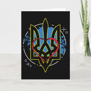 Wappen der Ukraine Ukrainischer Kosake Karte