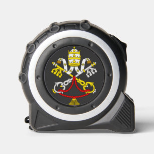 Wappen der Vatikanstadt Maßband