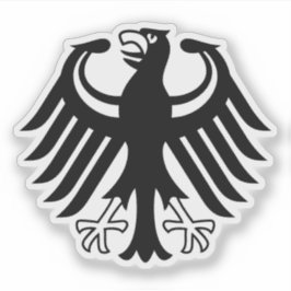 Wappen der Weimarer Republik, Deutschland - v5 Aufkleber