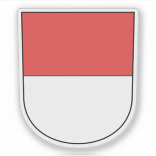 Wappen des Bezirks Solothurn, Schweiz Aufkleber