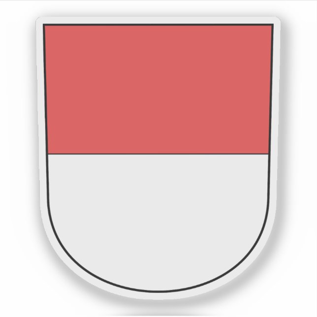 Wappen des Bezirks Solothurn, Schweiz Aufkleber (Vorderseite)