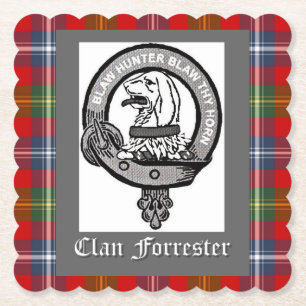Wappen des Clan Forrester Untersetzer