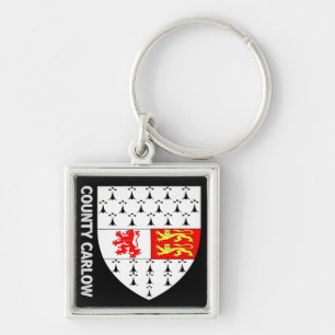 Wappen des County Carlow, Republik Irland Schlüsselanhänger