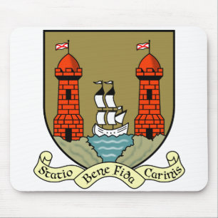 Wappen des County Cork Irland Mousepad