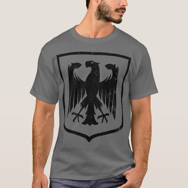 Wappen des Deutschen Eagle - Deutschland T-Shirt (Vorderseite)