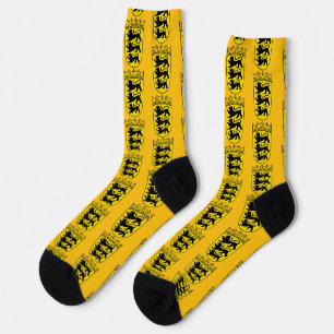 Wappen des deutschen Staat Baden-Württemberg Socken