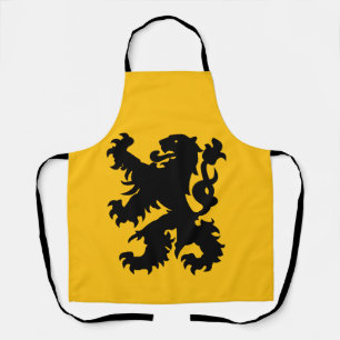 Wappen des flämischen Löwen Schürze