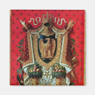 Wappen des französischen Reiches Magnet