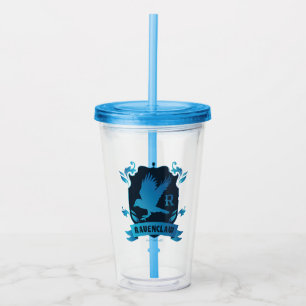 Wappen des Hauses RAVENCLAW™ mit Ornamenten Acryltrinkbecher