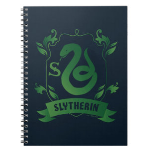Wappen des Hauses SLYTHERIN™ mit Ornamenten Notizblock
