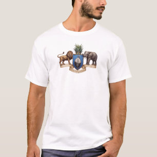 Wappen des Landes Eswatini Symbol Emblem Flagge T-Shirt