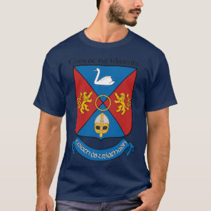 Wappen des Landkreises Westmeath Irisch T-Shirt