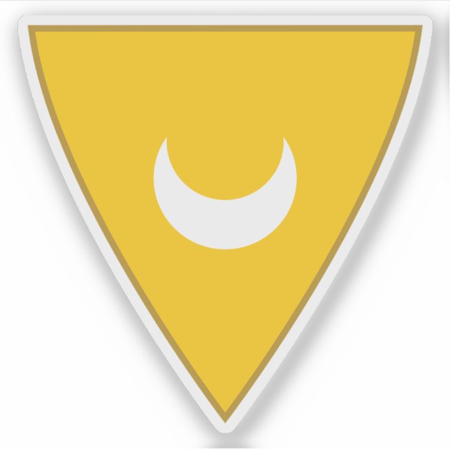 Wappen des Mamluk-Sultanats (Ägypten) Aufkleber (Vorderseite)