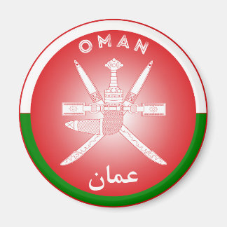 Wappen des omanischen Erbes Magnet
