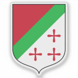 Wappen des Staates Katanga (1960–1963), DR Kongo Aufkleber