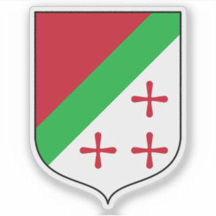 Wappen des Staates Katanga (1960–1963), DR Kongo Aufkleber